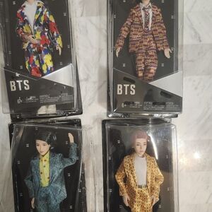 4 Vintage BTS action Figures